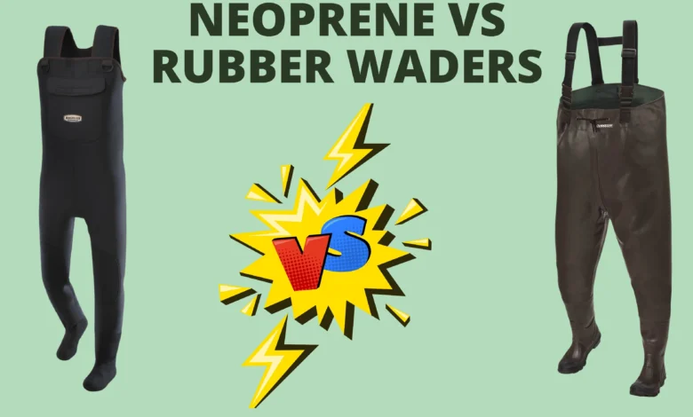 neoprene vs rubber waders
